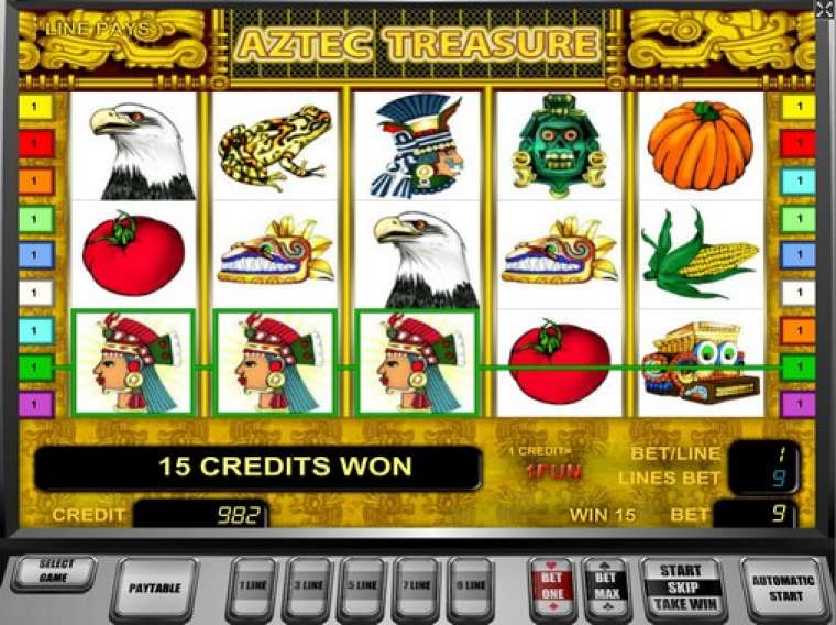 Play Aztec Treasure slot