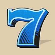Blue Seven symbol in Niagara Falls slot