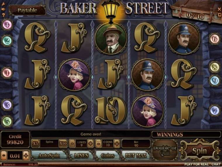 Play Baker Street slot
