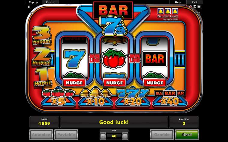 Play Bar 7’s slot