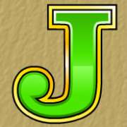 J symbol in Mega Moolah slot
