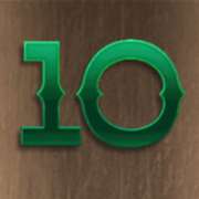10 symbol in Showdown Saloon slot