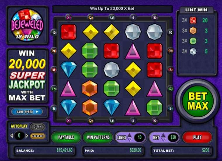 Play Bejeweled slot