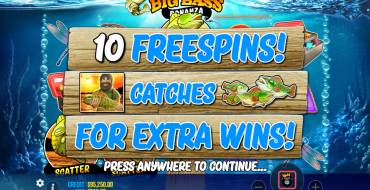 Big Bass Bonanza: Unique features