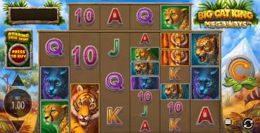 Big Cat King Megaways: Slot machine