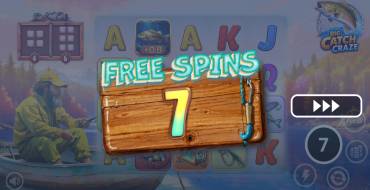 Big Catch Craze: Free spins and/or respins