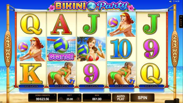 Play Bikini Party slot