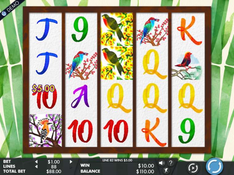 Play Birds and Blooms slot