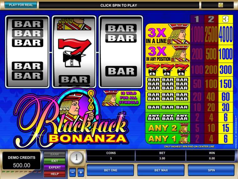 Play Blackjack Bonanza slot