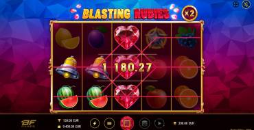 Blasting Rubies: Winnings