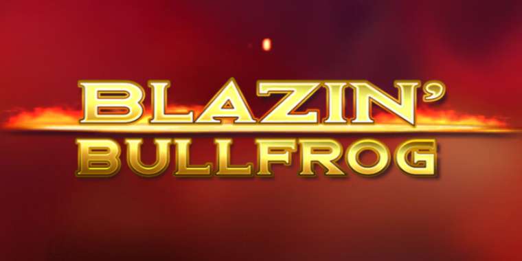 Play Blazin Bullfrog slot