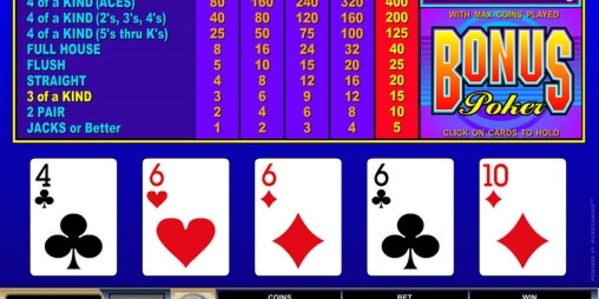 Bonus Poker online