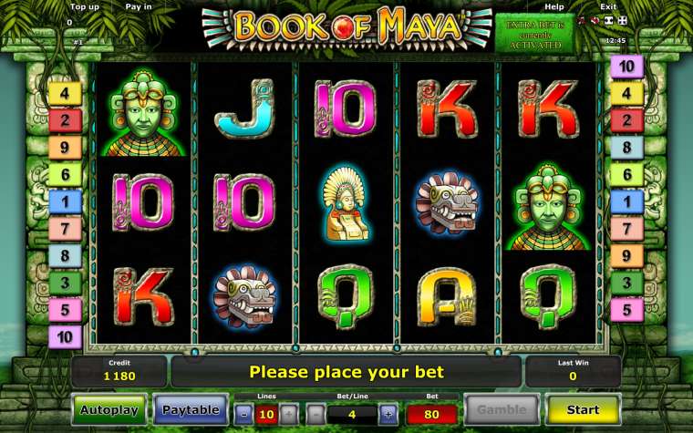Book Of Maya Slot Machine - Play Free Novomatic Online Slots book of maya slot machines online for fun
