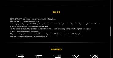 Book of Santa: Rules