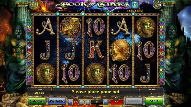 Play Book of Stars slot