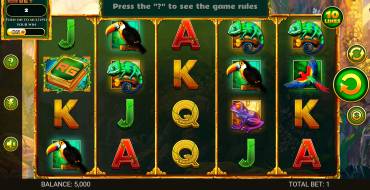 Book of The Jungle: Slot machine