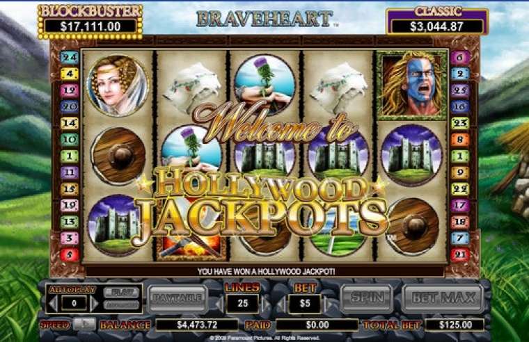 Play Braveheart slot