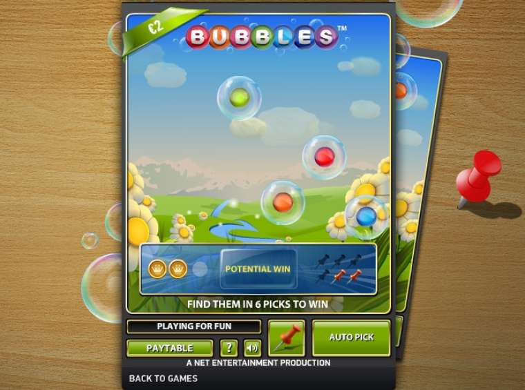 Bubbles (NetEnt)