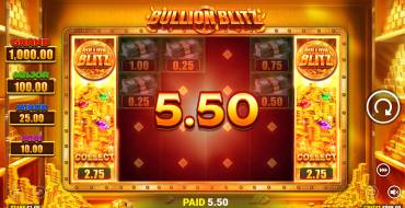 Bullion Blitz: Winnings