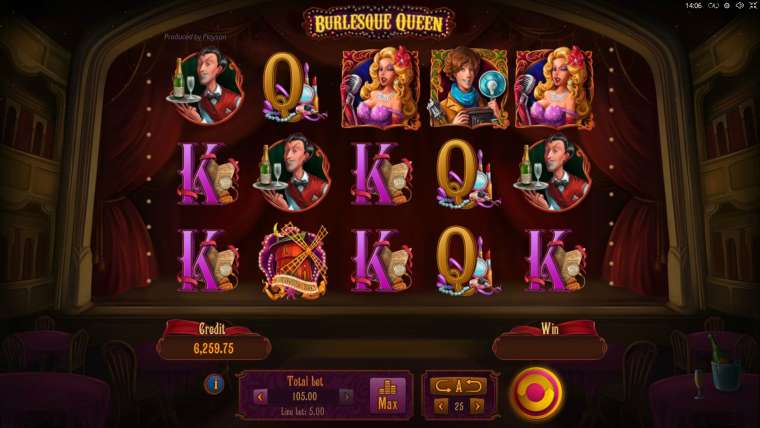 Play Burlesque Queen slot