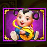 Purple girl symbol in Caishen Wealth Hold and Win slot