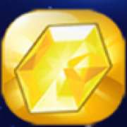 Yellow crystal symbol in Gems Odyssey slot