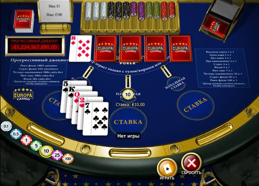 Caribbean Stud Poker Progressive