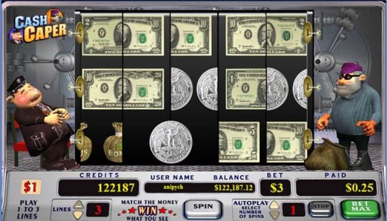 Play Cash Caper slot