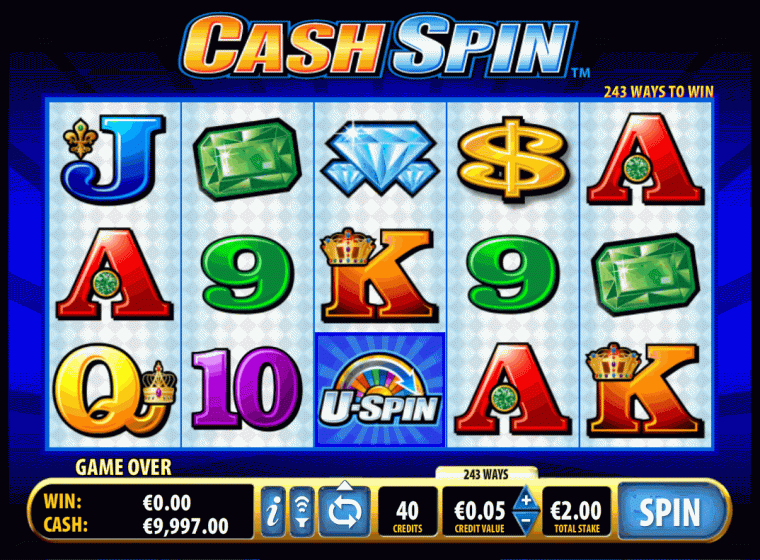 Cash Spin by Bally Technologies (RTP 94.15) x5000 🎰 Slot Review & Free
