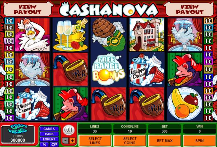 Play Cashanova slot