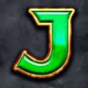 J symbol in Merlins Revenge Megaways slot