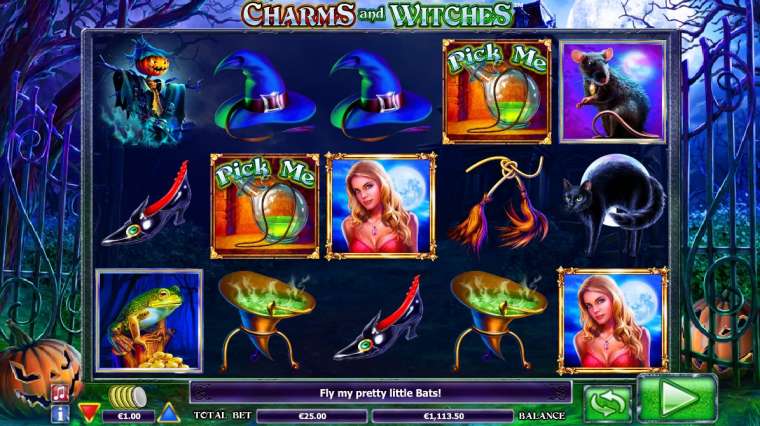 Play Charms and Witches slot
