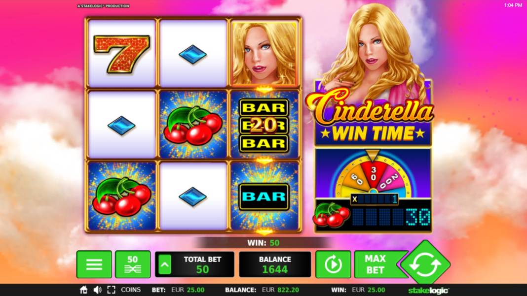 Cinderella Win Time