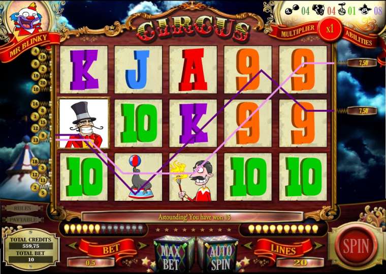 Play Circus slot