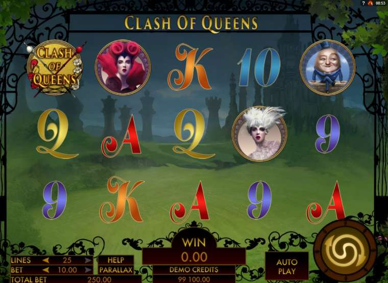 Play Clash of Queens slot
