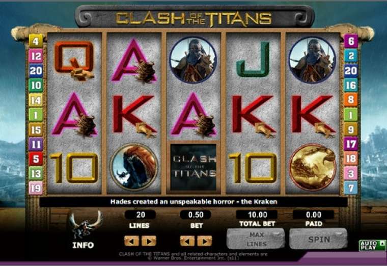 Play Clash of the Titans slot