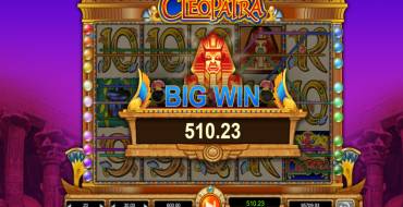 Cleopatra: Winnings