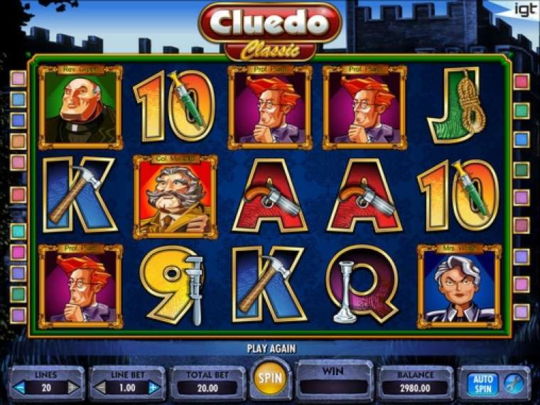 Play Cluedo Classic slot