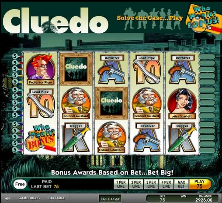 Play Cluedo slot