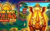 Coin Rush Rhino Running Wins slot
