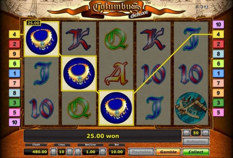 Play Columbus Deluxe slot