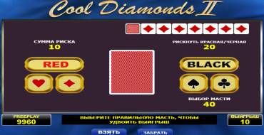 Cool Diamonds 2: Risk game