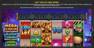 Cop the Lot Megaways Jackpot King: Free spins and/or respins