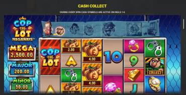 Cop the Lot Megaways Jackpot King: Bonus games