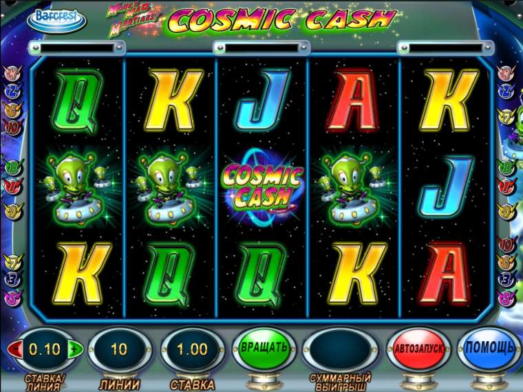 Play Cosmic Cash  slot