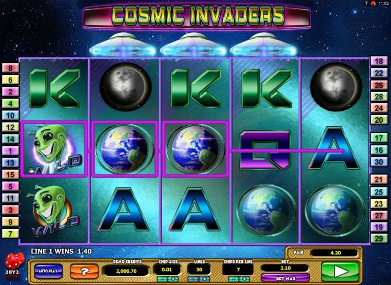 Play Cosmic Invaders slot