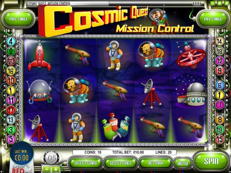 Play Cosmic Quest: Mission Control slot