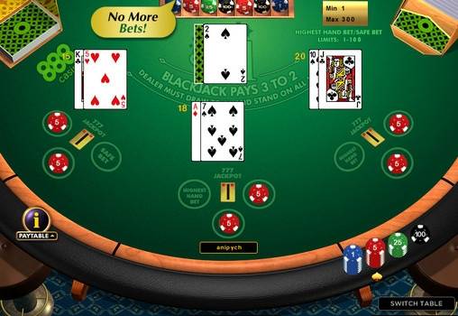 Crazy Blackjack online