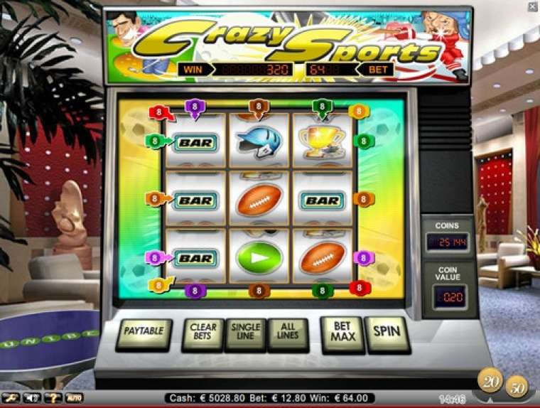 Play Crazy Sports slot