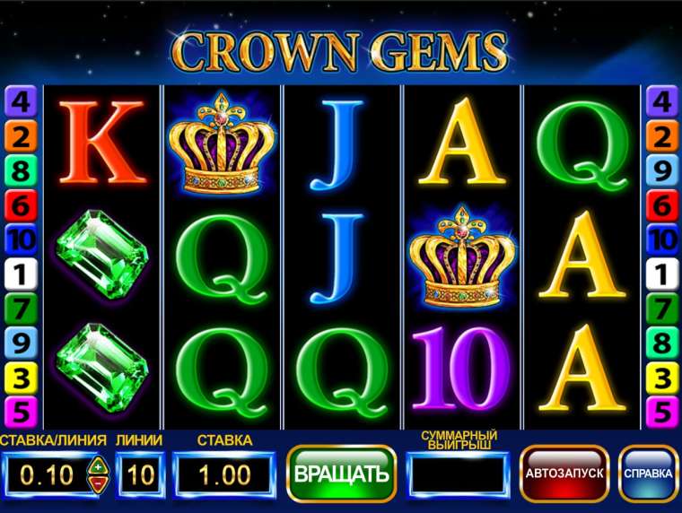 Play Crown Gems slot